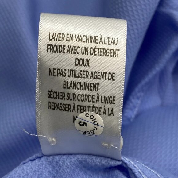 NEW ROBERT GRAHAM Kane Long-Sleeve Button-Down Shirt – Light Blue – Size 16 - Picture 6 of 14